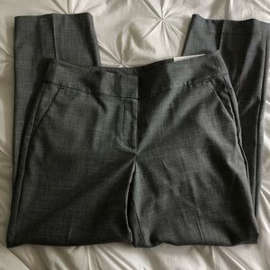 Loft curvy pencil women’s grey trousers size 8.